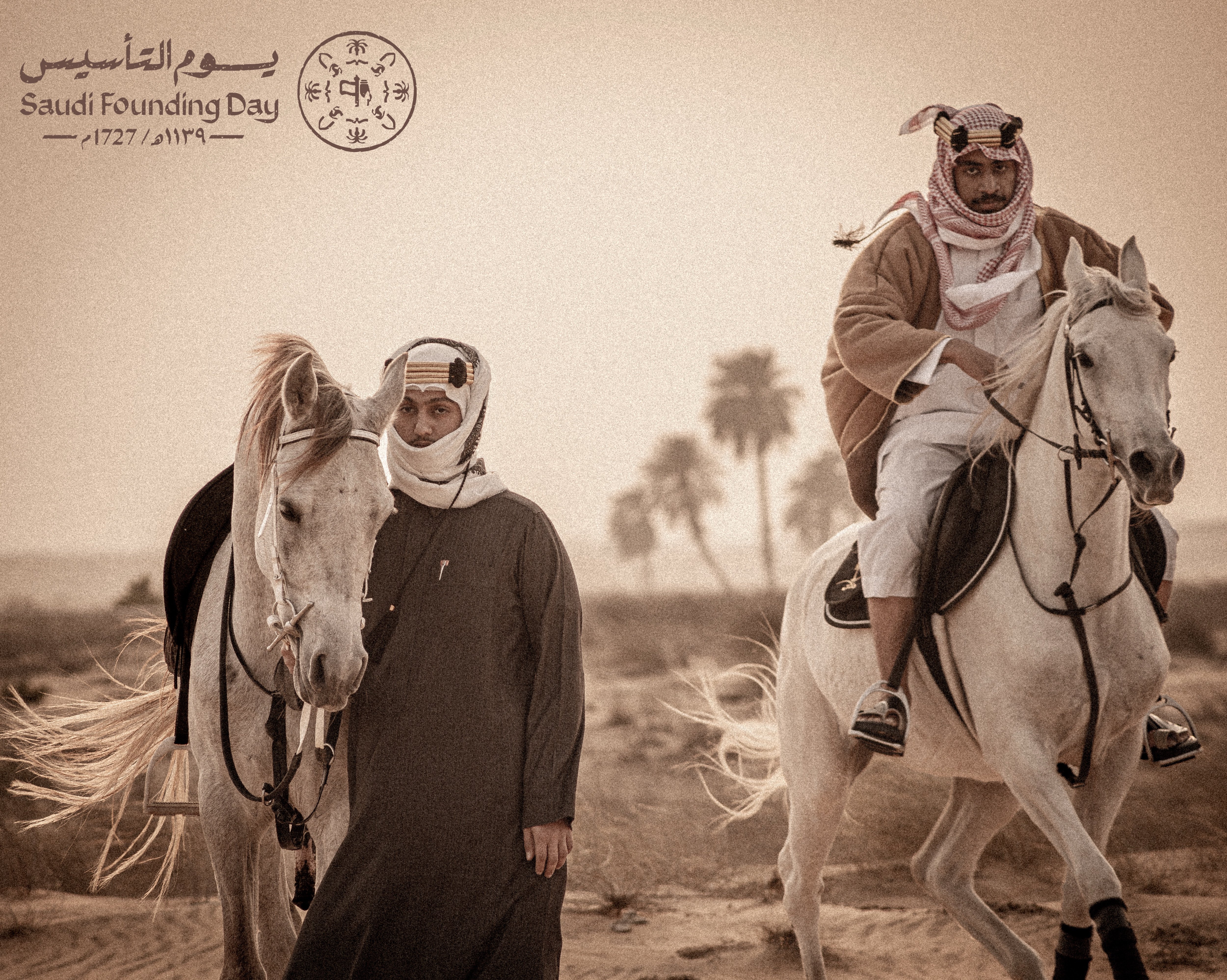 ورشة تصوير يوم التأسيس بالتعاون بين قروب تكنيكات فوتوغرافيه و مربط اوصاف للخيل العربية